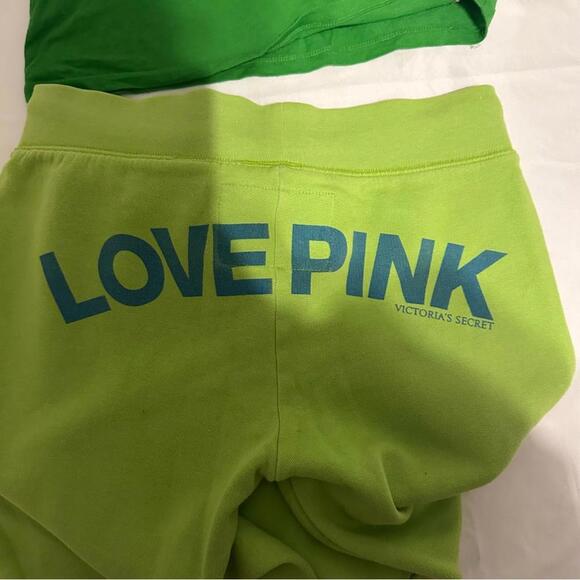 Y2K Vintage Pink Victoria Secret Tank top and Pants set - Picture 7 of 8